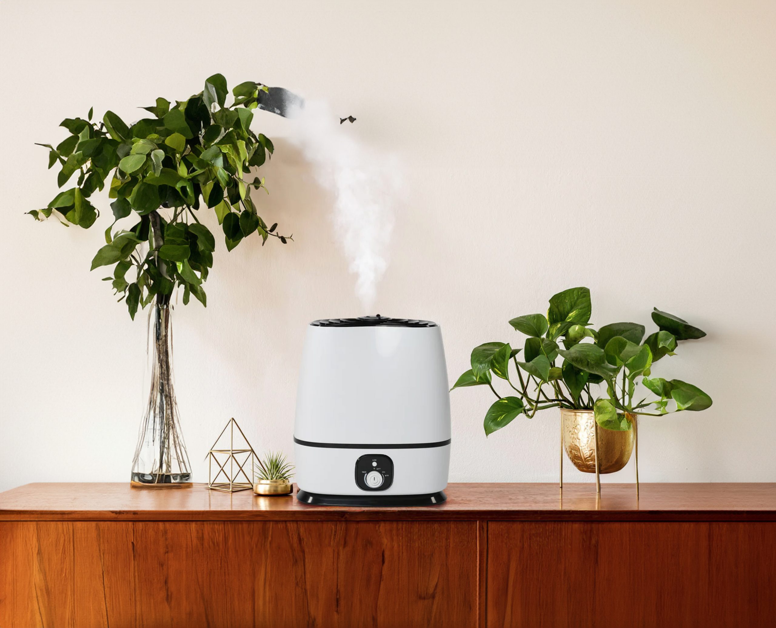 Run humidifiers