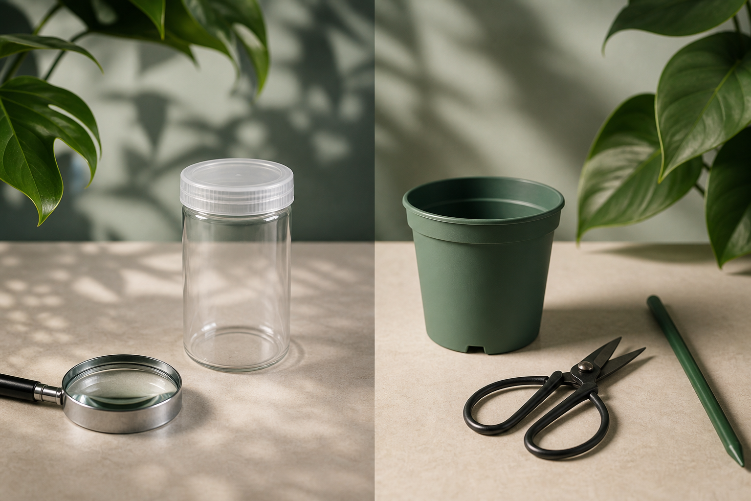 Editorial comparison of empty culture vessel and home propagation tools